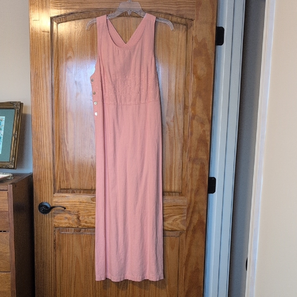 Susan Bristol  Size S Pink Long Dress